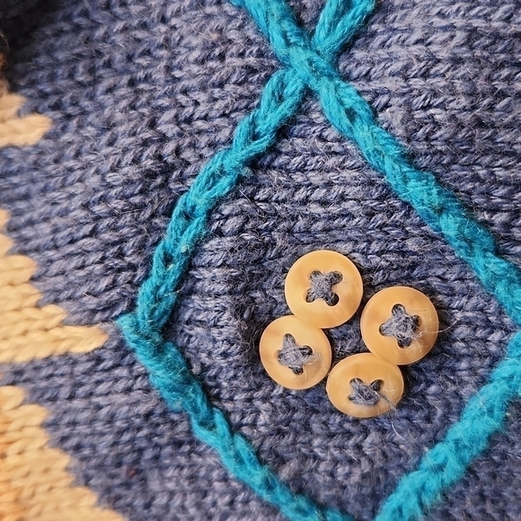 Segrets Sun Prints 90s Knitted Vest - Picture 5 of 10